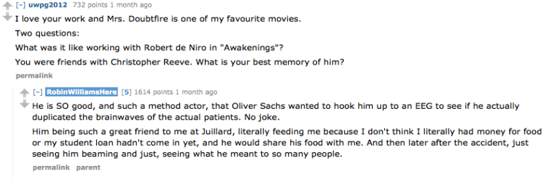 robin williams christopher reeve
