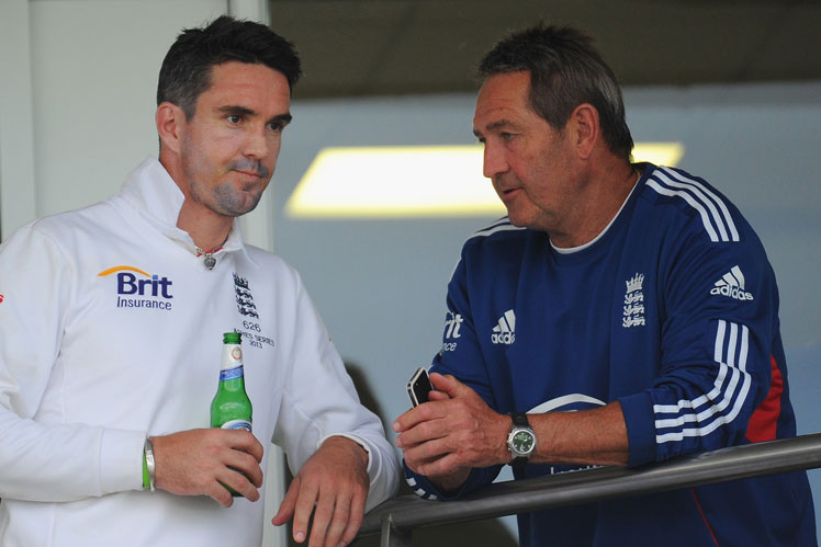 Kevin Pietersen and Graham Gooch