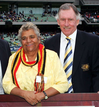 Faith Thomas: overlooked. Ian Chappell: honoured. Photo: Getty