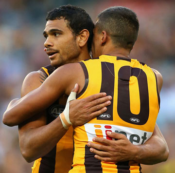 Cyril Rioli turned on the magic, at Richmond's expense. Photo: Getty