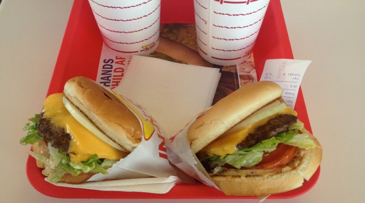 In N Out burgers