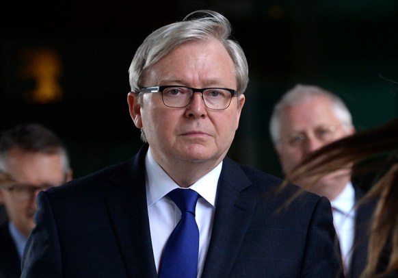 Rudd was disappointed not to garner government support.