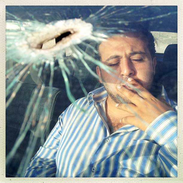 Lowy’s driver in Libya.