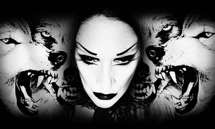 Avant-garde artist Diamanda Galas.