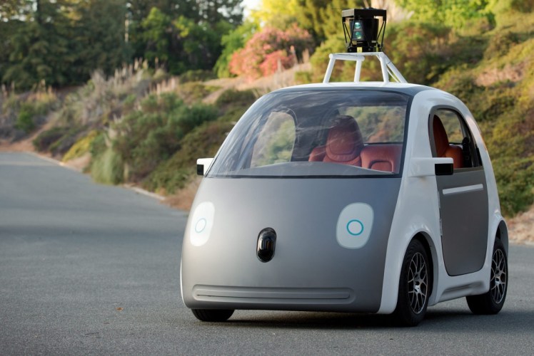 Google's latest self-driving car prototype. Source: AAP.