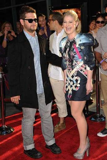 Jack and Kelly Osbourne. 