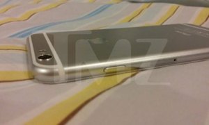 A leaked shot of the iPhone 6 from TMZ.com.