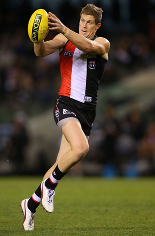 Nick Dal Santo as Saints fans would like to remember him. Photo: Getty