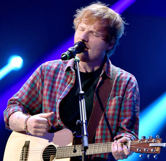 Britpop idol Ed Sheeran. Photo: Getty