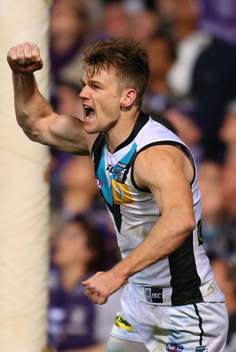 Robbie Gray has been in stunning form for the Power. Photo: Getty