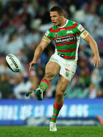 Manly will have to stop Sam Burgess. Photo: Getty