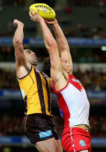 Brian Lake will go to Kurt Tippett. Photo: Getty