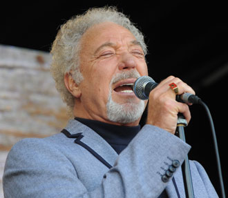 Veteran crooner Tom Jones. Photo: Getty