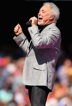 Tom Jones had slightly more impact than half the Swans players. Photo: Getty