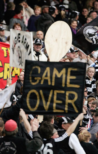 Was Carlton's run of wooden spoons the product of a breach of contract? Photo: Getty