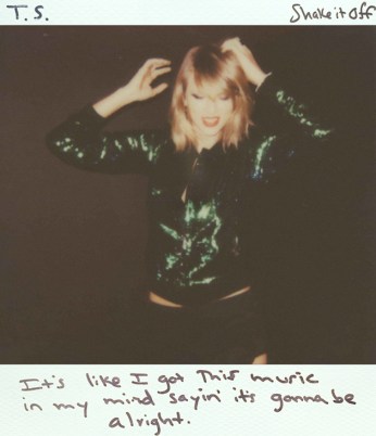 Taylor Swift 1989 polaroid Shake it Off