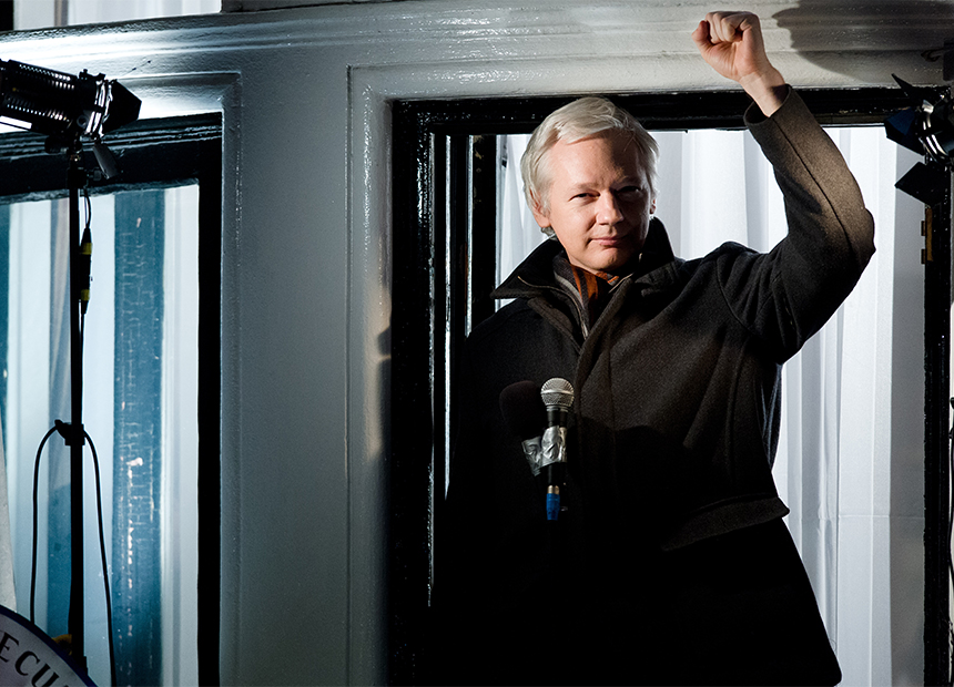 Julian Assange BBC Comedy