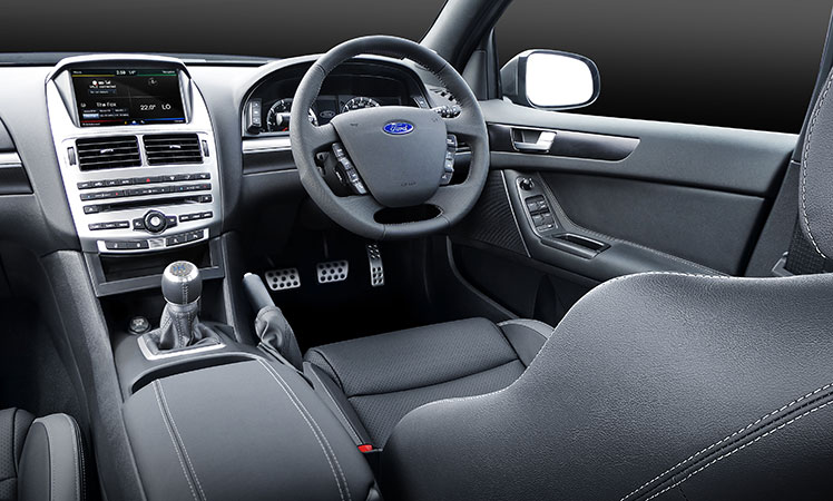 The XR8 is an agile and rewarding super-sports sedan.