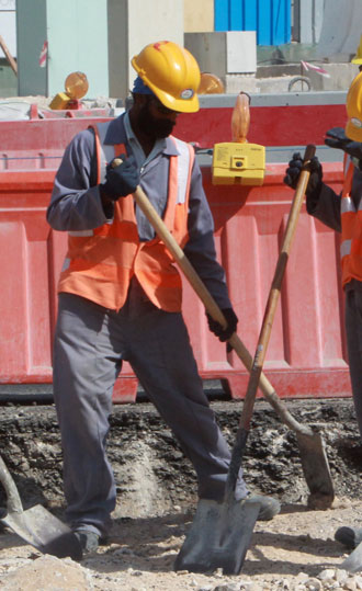 Overseas workers are treated as virtual slaves in the UAE. Photo: Getty