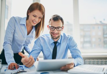 work business partner meeting