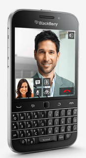The BlackBerry Classic model