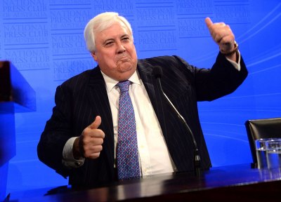 Clive Palmer at the National Press Club