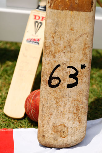 A tribute left at the SCG last week. Photo: Getty