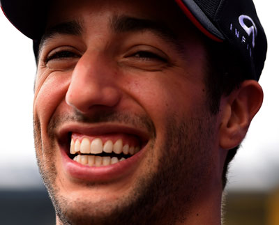 The biggest smile in world sport. Photo: Getty