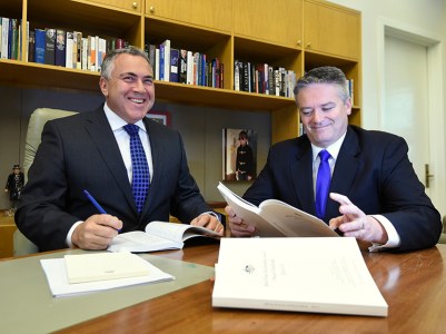 JOE HOCKEY MYEFO