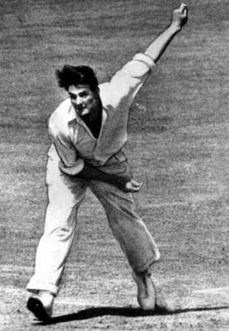 Keith Miller helped revive the practice of aggressive fast bowling after the war.