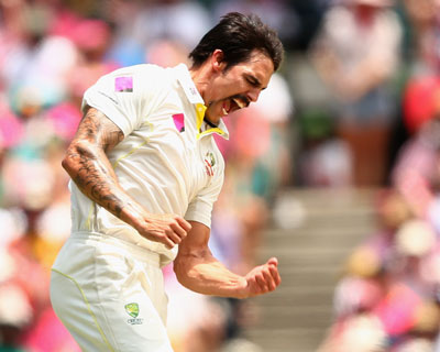 Mitchell Johnson, Mark II. Photo: Getty