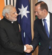 Tony Abbott Narendra Modi