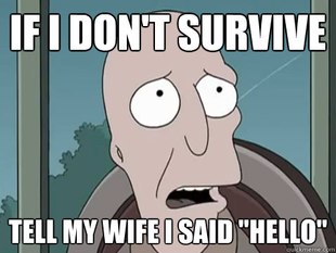 If I don't survive