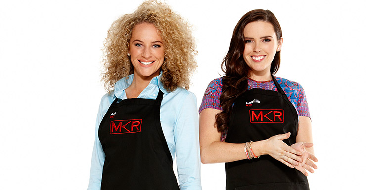 MKR 2015 Ash and Camilla