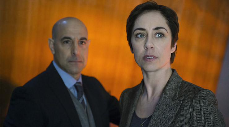 Stanley Tucci and Sphie Gabor star in Fortitude. Photo: Supplied