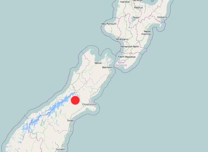 New Zealand earthquake