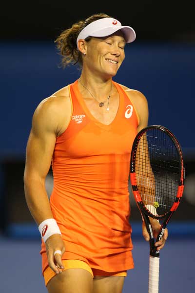 Groundhog Day: Sam Stosur. Photo: Getty