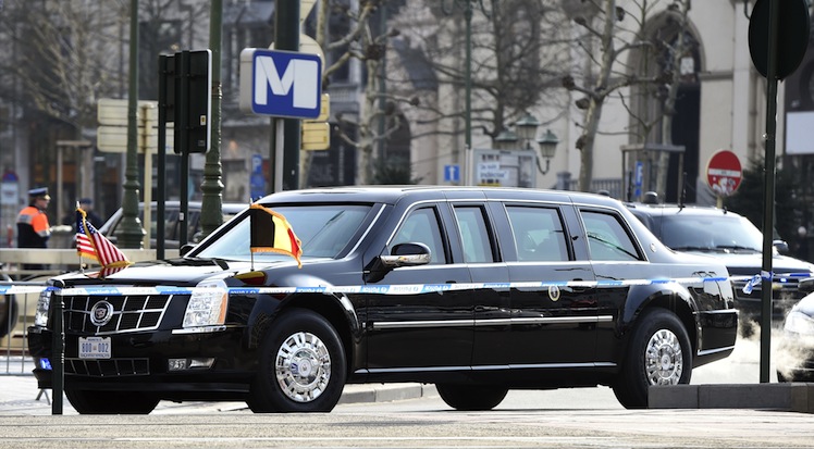 Barack Obama's limousine is nicknamed 'The Beast'.
