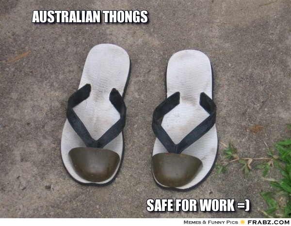 Australian thongs