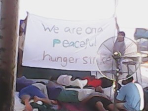 ASYLUM SEEKER PROTEST MANUS ISLAND