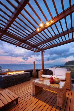 The ideal outdoor area should be able to cope with the elements. Photo: Shutterstock