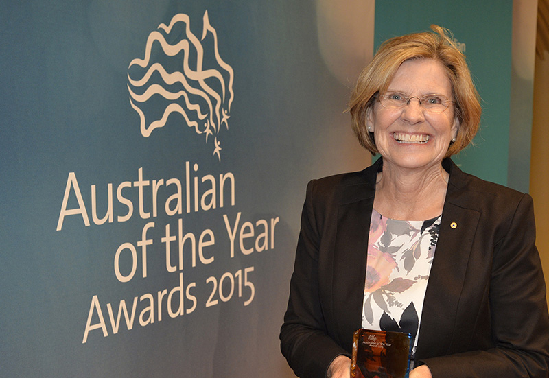 Professor Lyn Beazley AO at Western Australia's Australian of the Year awards. Photo: AAP