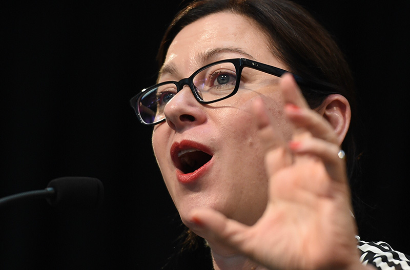2015 Australian of the Year finalist from South Australia Dr Gill Hicks. Photo: AAP