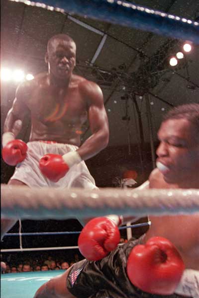 Buster Douglas shocks the world. Photo: AAP