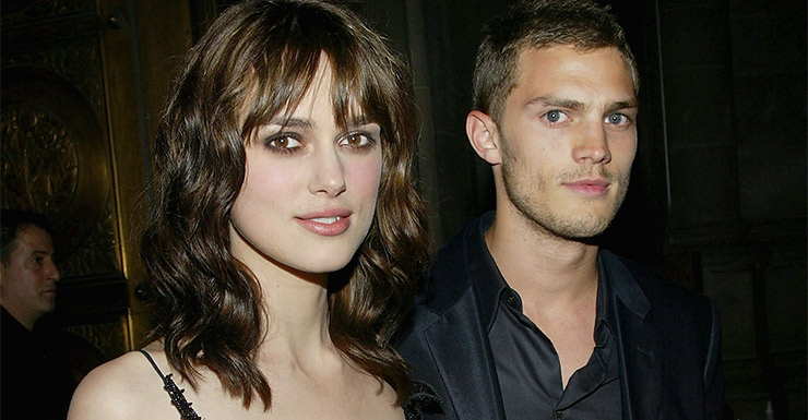 Kiera Knightley and Jamie Dornan in 2004. Photo: Getty