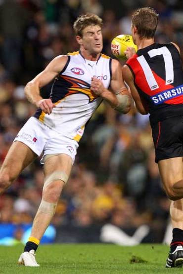 Jake Melksham prepares to be Beau-d. Photo: Getty