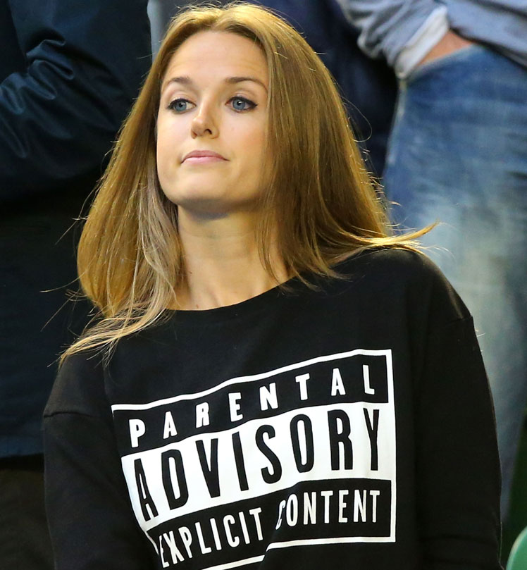 Kim Sears and the 'topical top' she wore at Sunday night's final.