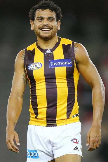 Can Cyril Rioli's hamstrings survive a season without incident? Photo: Getty