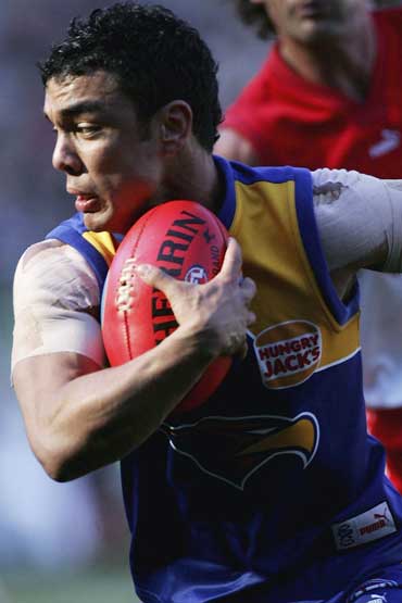 Daniel Kerr in full flight. Photo: Getty