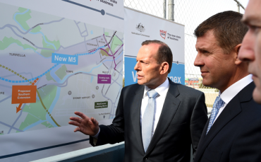 Tony Abbott Mike Baird